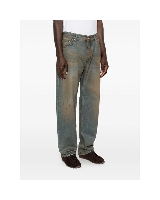 Jacquemus Gray The Berger De-Nîmes Denim Pants for men