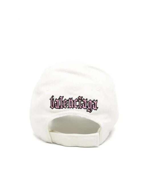 Balenciaga White Neutrals Hats