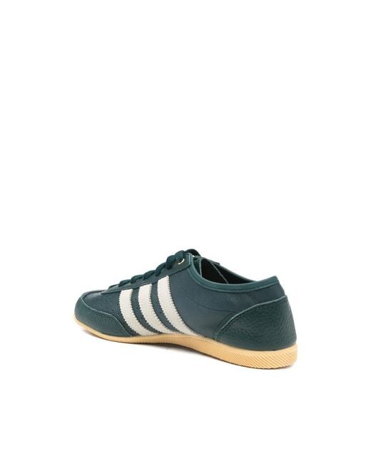 Adidas Blue Sneakers With Perforated Detailing