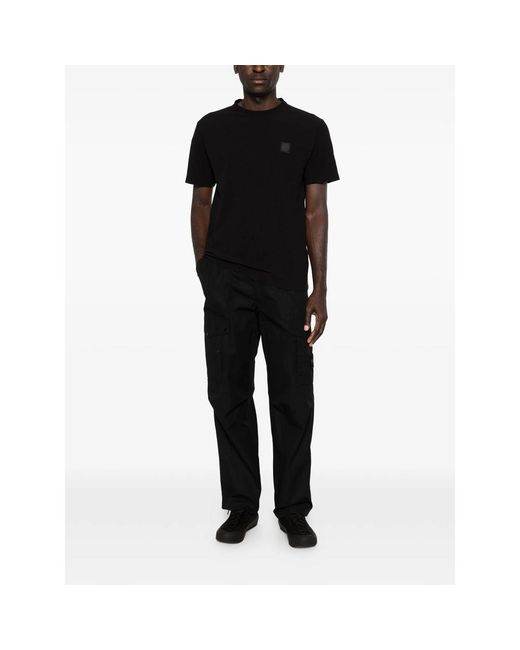 Stone Island Black Trousers for men