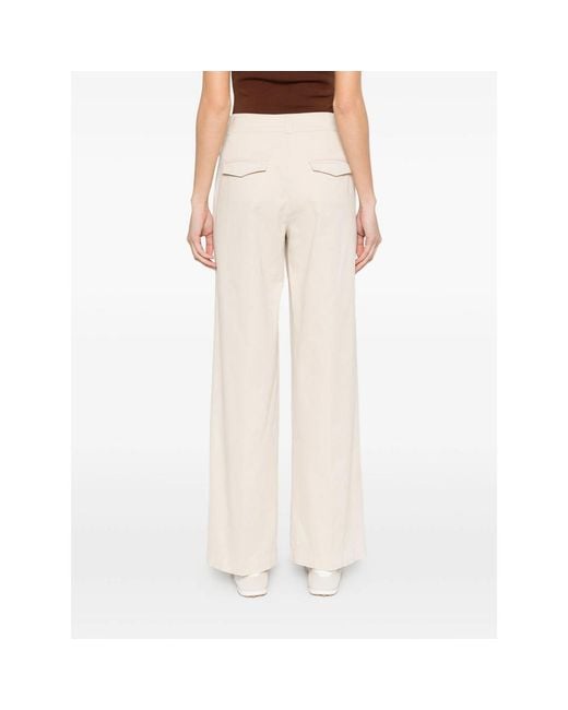 Peserico White Neutrals Trousers