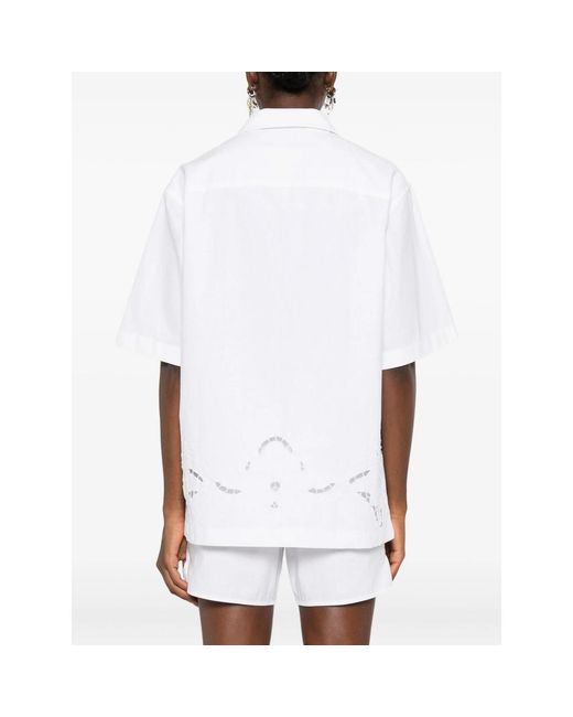 MARINE SERRE White Tops