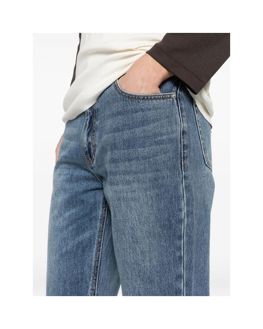DUNST Blue Five-Pocket Jeans for men
