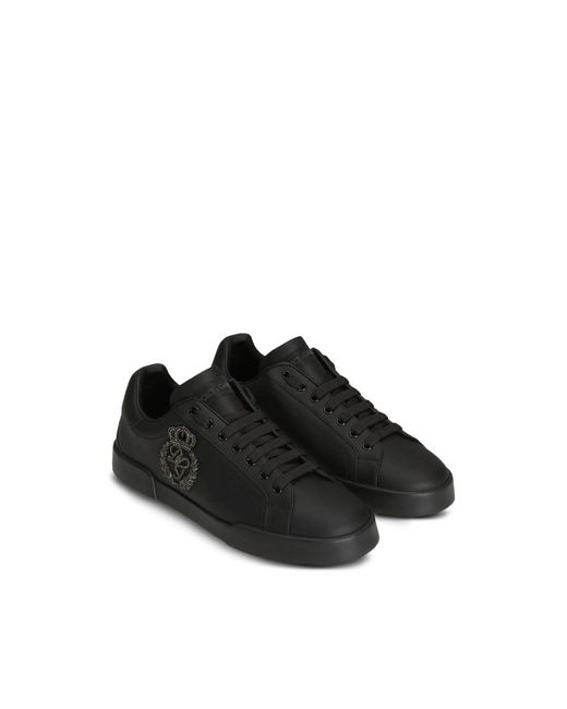 Dolce & Gabbana Black Sneakers for men