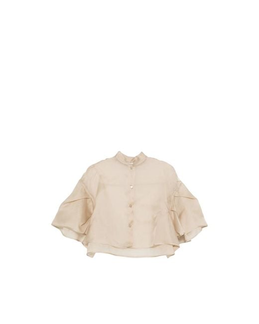 Max Mara Natural Shirts