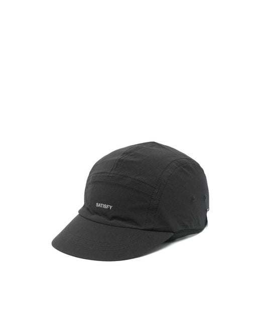 Satisfy Black Trail Baseball Cap for men