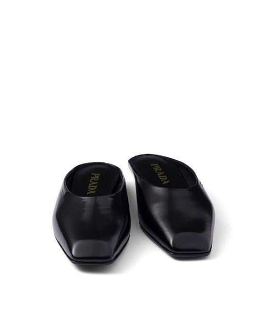 Prada Blue Leather Sandals