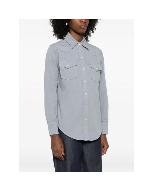 A.P.C. Blue Tops