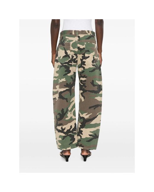 Nili Lotan Green Trousers