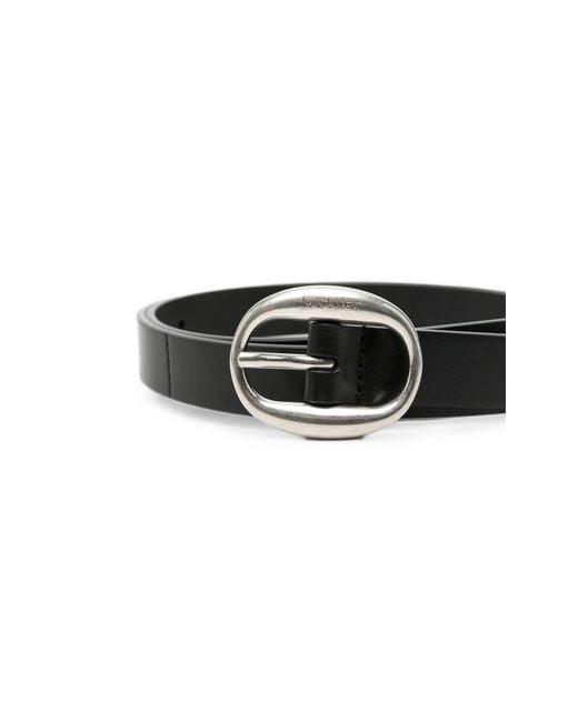 Saint Laurent Black Belts
