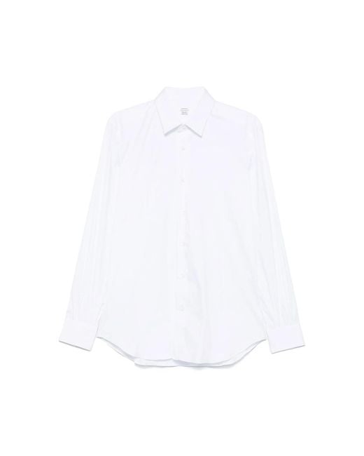Mazzarelli White Button-Down Shirt for men
