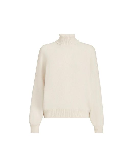 Brunello Cucinelli White Neutrals Knitwear