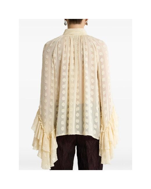 Etro Natural Neutrals Tops