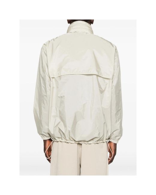 Prada White Neutrals Jackets for men