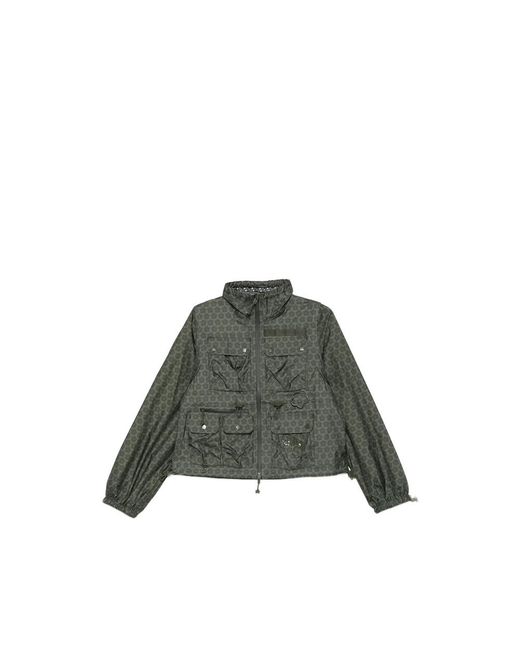 The North Face Green X Cecilie Bahnsen Patch-Pocket Jacket