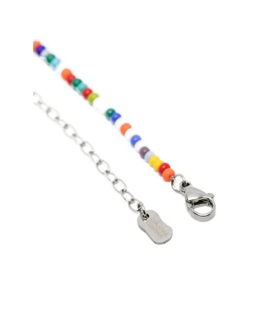 COLLANINE COLORATE Metallic Beaded Necklace for men