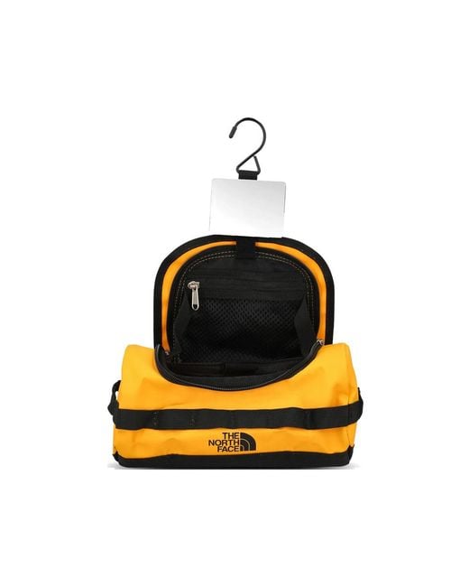 The North Face Black Logo-Print Zip-Around Clutch Bag for men