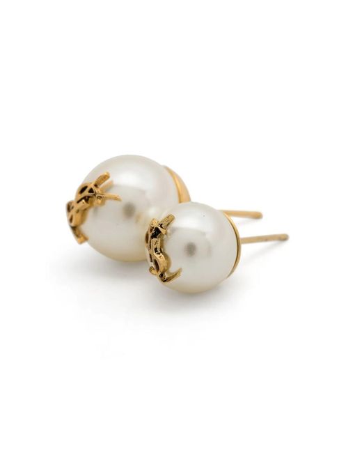 Saint Laurent Metallic Earrings
