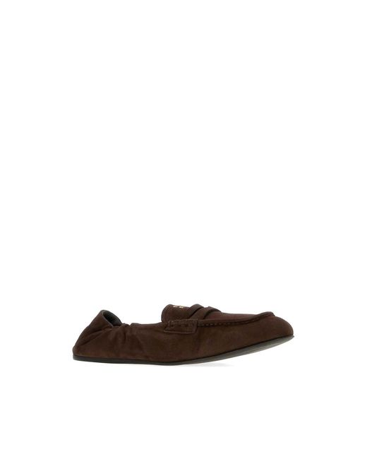 Miu Miu Brown Loafers