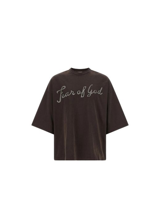 Fear Of God Black T-Shirts & Vests for men