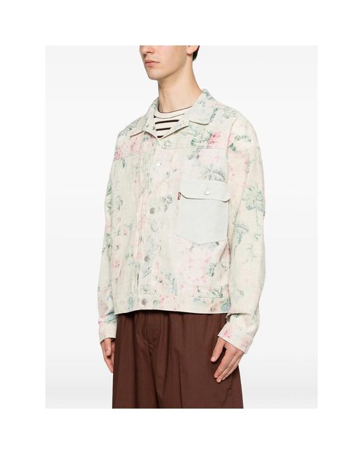 Junya Watanabe White Neutrals Jackets for men