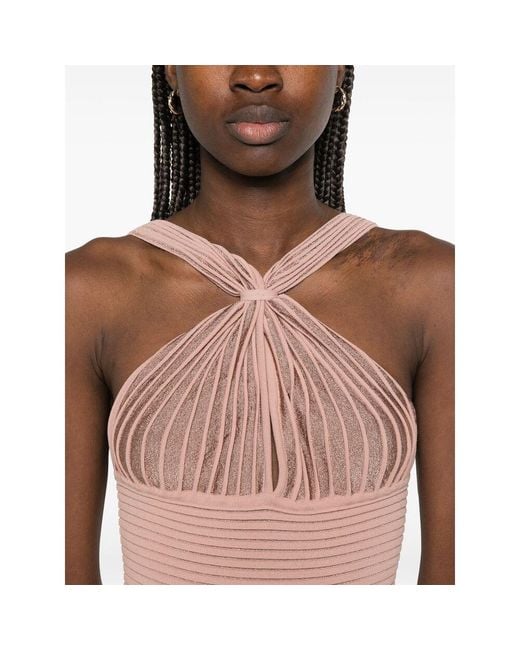 Antonino Valenti Pink Dresses Neutral