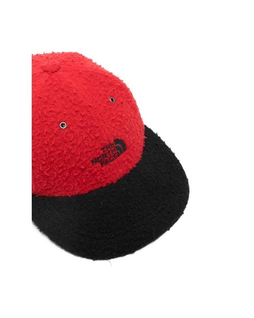 The North Face Red Cap With Contrasting Brim for men