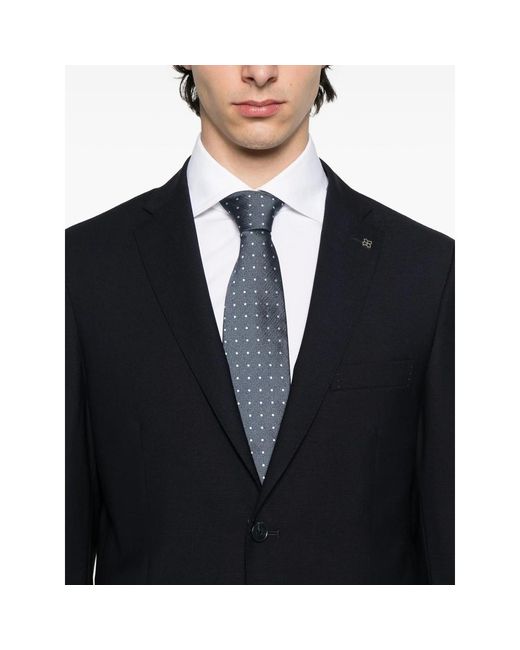 Tagliatore Black Suits for men