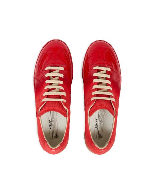 Maison Margiela Red Sneakers for men