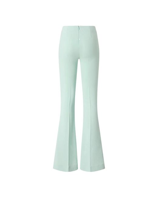 Pinko Green Flared Trousers