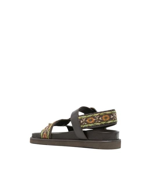 Ash Multicolor Open-Toe Boots