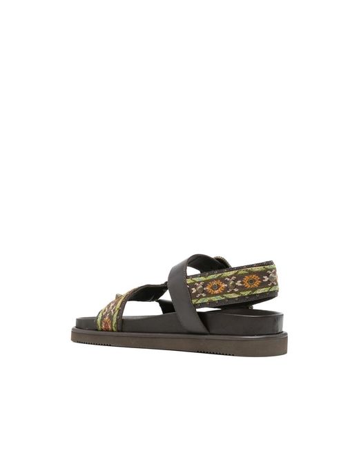 Ash Multicolor Open-Toe Boots