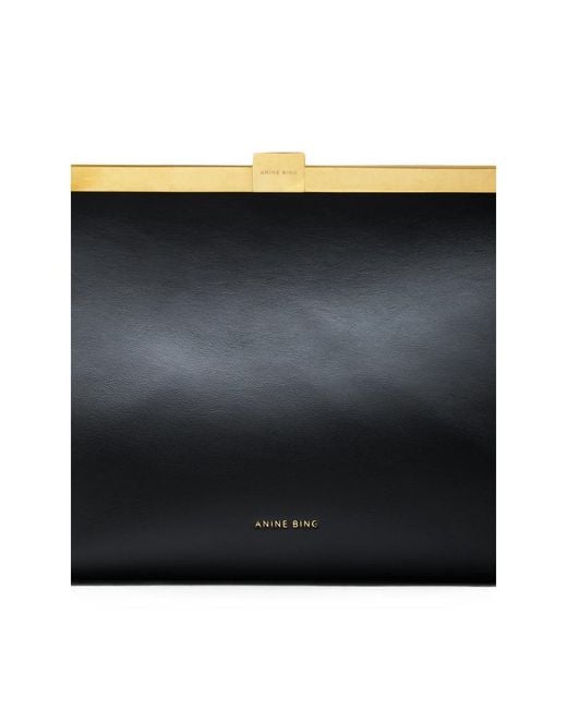 Anine Bing Black Anine Clutch
