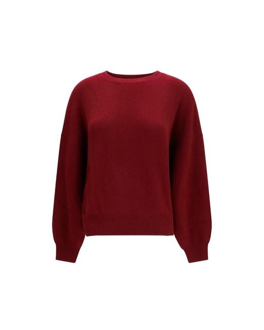 Lisa Yang Red Veira Cashmere Sweater