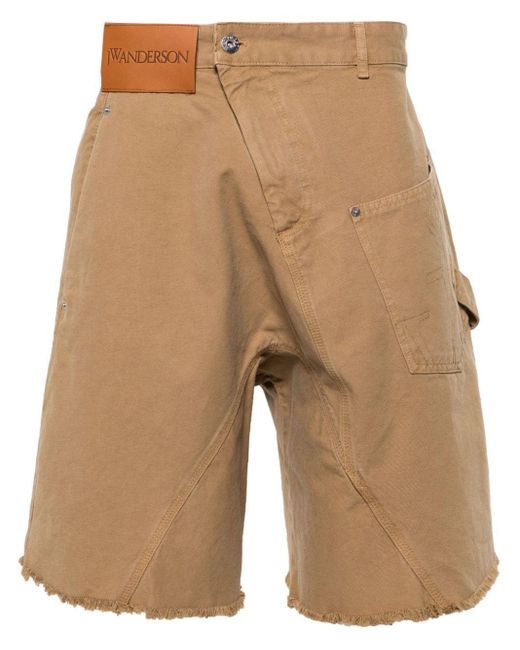J.W. Anderson Natural Twisted Workswear Shorts for men