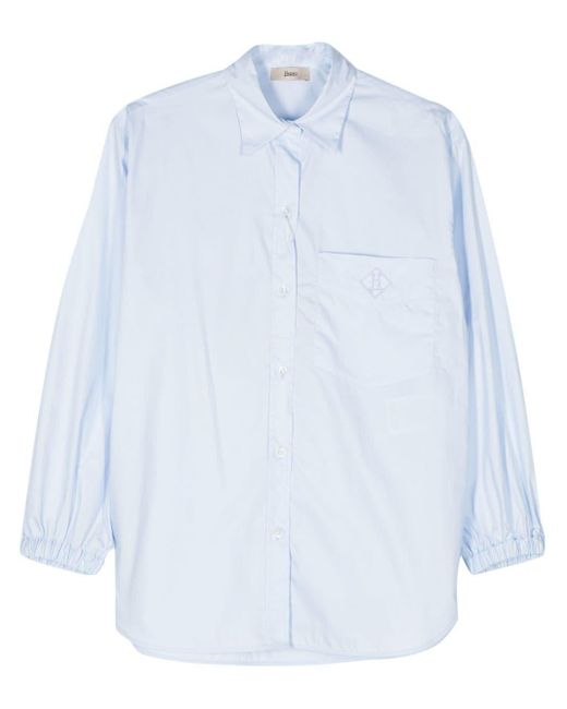 Herno Blue 3/4-Sleeve Shirt