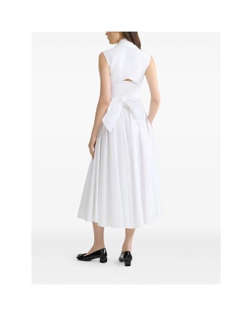Patou White Dress, Cotton