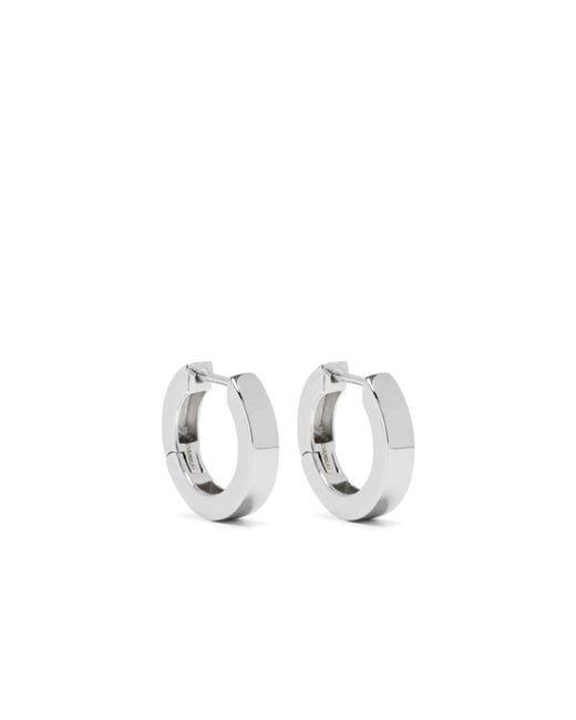 DARKAI Metallic Small Hoop Earrings for men