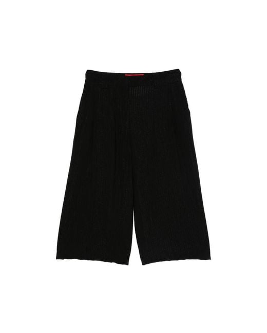 Thelatest Black Dakota Textured Trousers