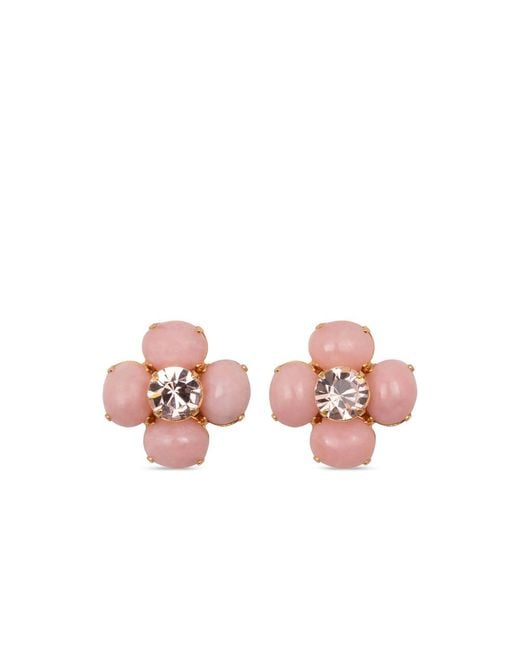 Jennifer Behr Pink Quinn Earrings
