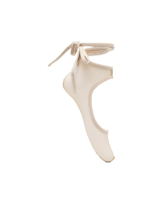 Vivetta White Tie-Fastening Socks
