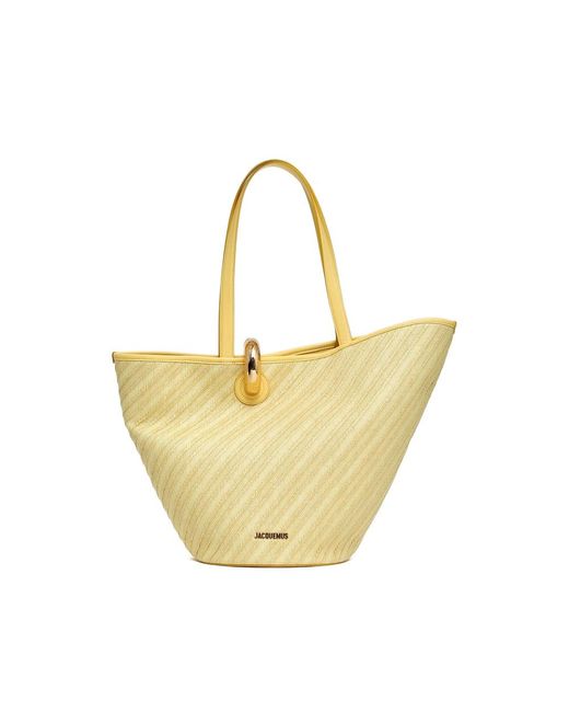 Jacquemus Yellow Bags Neutral
