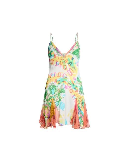 Donde Esteban Green X La Linterna Sonido Bestial Mini Dress