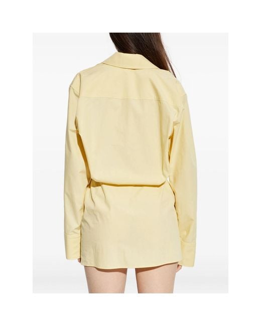 The Attico Yellow Dresses