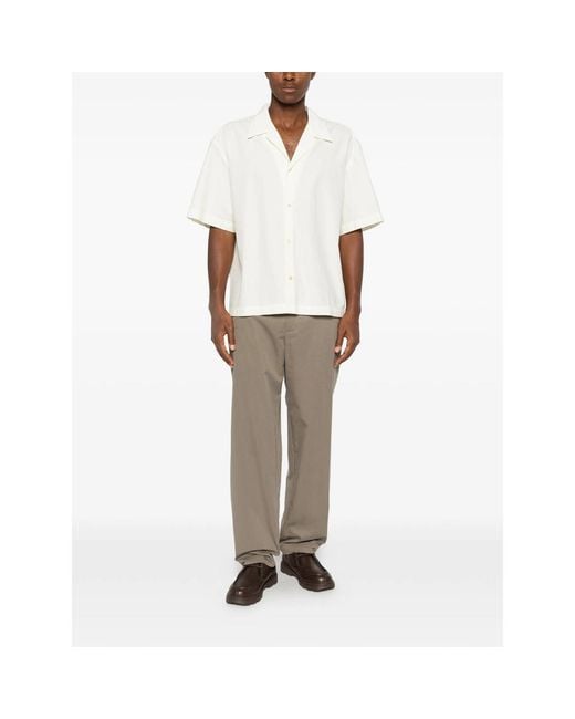 Myths Gray Belt-Loops Trousers for men