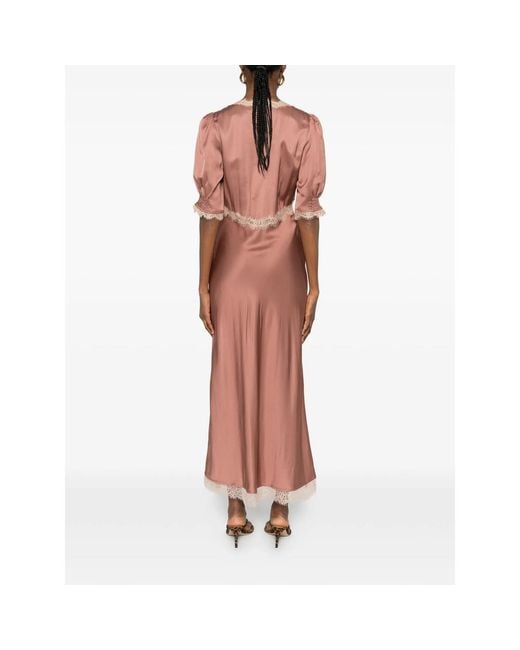 Rixo Pink Dress Annina