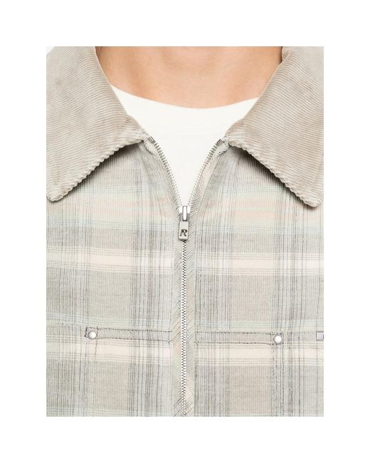 Represent White Shirt Jacket Miner for men