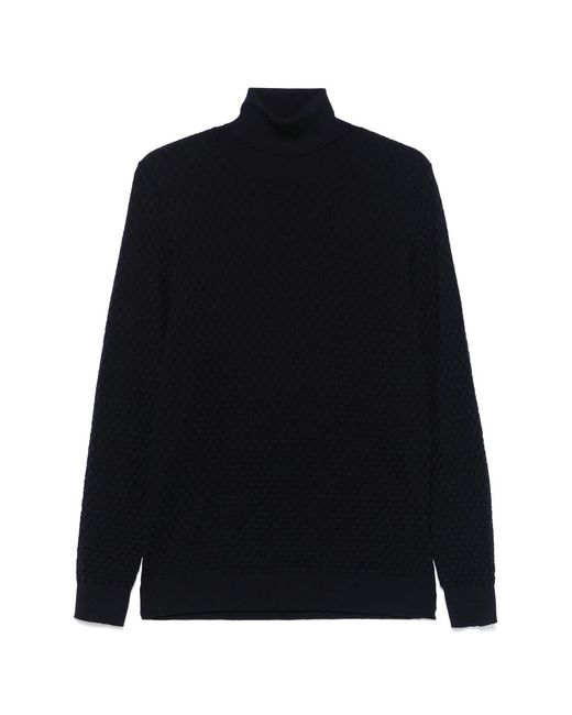 GOES BOTANICAL Black Dolcevita Sweater for men