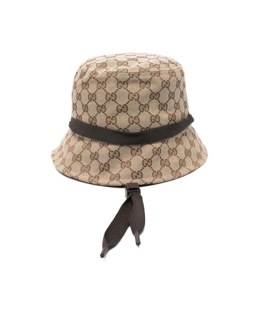 Gucci Natural Neutrals Hats for men