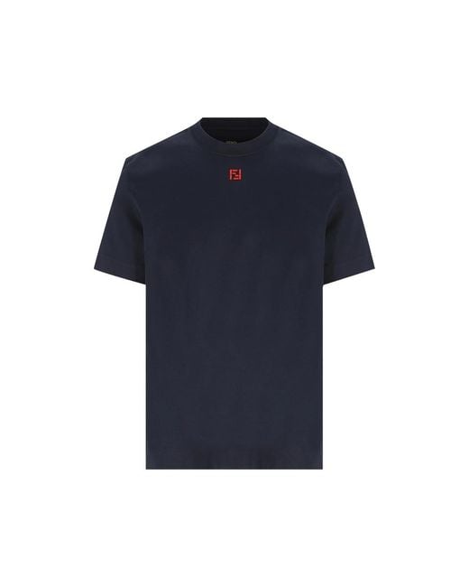 Fendi White T-Shirts & Vests for men